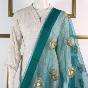 Organza Embroidery Bunch Dupatta