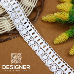 Gpo Milky Side Lace | 1 Yard | JT-3694
