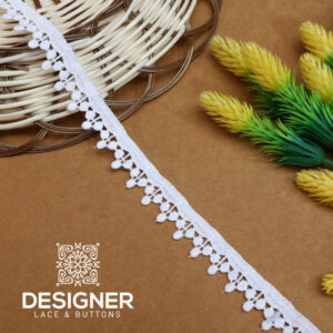 Milky Side Lace | 1 Yard | DNO-16689