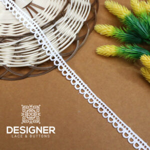 Gpo Milky Side Lace | 1 Yard | JT-1840-4