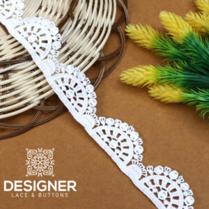 Gpo Milky Side Lace | 1 Yard | jt-1655-2-Y
