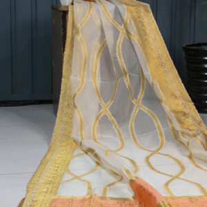 Cotton Jacquard Dupatta  | CJD-03