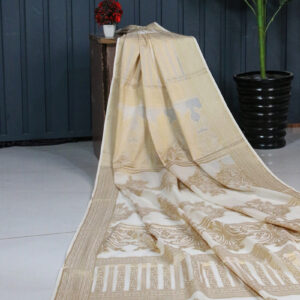 Cotton Jacquard Dupatta  | CJD-07