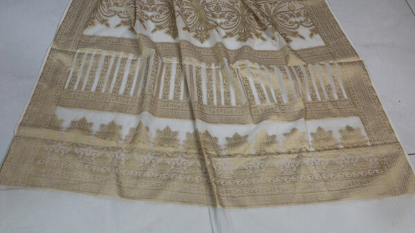 Cotton Jacquard Dupatta  | CJD-07 - Image 2